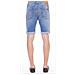 Short Uomo Slim In Denim Chiaro - Foto miniatura 4
