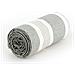 Telo Arredo Granfoulard Copritutto Cotone Made Italy Vari Disegni Arredatutto Copriletto Multiuso 2 Piazze Grancasa Grigio - Foto miniatura 1