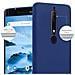 Custodia Compatibile Con Nokia 6 2018 / Nokia 6.1 In Candy Blu Scuro - Coperchio Protettivo In Silicone Tpu Flessibile - Foto miniatura 5