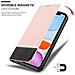 Custodia Compatibile Con Apple Iphone 11 In Oro Rosato Nero - Coperchio Protettiva Con Chiusura Magnetica, Funzione Stand E Tasca Per Le Carte - Foto miniatura 7