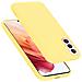 Custodia Compatibile Con Samsung Galaxy S21 In Liquid Giallo - Coperchio Protettivo In Silicone Tpu Flessibile - Foto miniatura 1