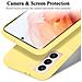 Custodia Compatibile Con Samsung Galaxy S21 In Liquid Giallo - Coperchio Protettivo In Silicone Tpu Flessibile - Foto miniatura 5