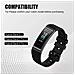 Cinturino Per Orologio Huawei Band 3/3 Pro / 4 Pro Nero Tpu - Foto miniatura 11