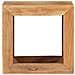 Sgabello 40 X 30 X 40 Cm Legno Massello Di Acacia - Foto miniatura 2