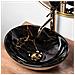 Lavabo Da Appoggio Sofia Black Marble - Foto miniatura 2
