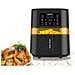 Friggitrice ad Aria FRE-SS-10820 Capacità 4 Litri 1600 Watt Colore Nero - Foto miniatura 4