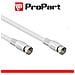 Cavo Antenna Tv Sp F-sp F - 1,5 Mt Bianco - Foto miniatura 1