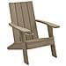Sedia da Giardino Marrone Chiaro 75x88,5x89,5 cm Polipropilene - Foto miniatura 2