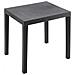 Set Salotto Da Esterno Ortisei, Set Da Giardino Con 1 Tavolo Rettangolare E 2 Sedie Pieghevoli, Set Indoor E Outdoor Da Pic Nic, 100% Made In Italy, Antracite - Foto miniatura 4