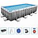 Set Piscina Rettangolare Power Steel 549x274x122 Cm - Foto miniatura 1