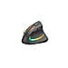 Piavo Pro - Mouse Ergonomico Verticale Ricaricabile Illuminato - Wireless, In Gomma, Nero - Foto miniatura 1