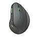 Piavo Pro - Mouse Ergonomico Verticale Ricaricabile Illuminato - Wireless, In Gomma, Nero - Foto miniatura 3