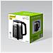 Bollitore Mr-049 Nero Trasparente Cristallo Vetro Borosilicato 2200 W 1,7 L - Foto miniatura 2