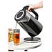 Bollitore Mr-049 Nero Trasparente Cristallo Vetro Borosilicato 2200 W 1,7 L - Foto miniatura 6