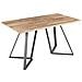 Tavolo Da Pranzo Upton Marrone Chiaro 140 Cm 80 Cm - Foto miniatura 7