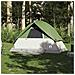 Tenda Da Campeggio A Cupola Per 2 Persone Verde Impermeabile - Foto miniatura 7