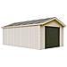 Garage Qualité Premium 21 M²- L378xl648 Cm- Garage Pour Auto, Moto, Machines De Jardinage - Construction En Panneaux Lp Smartside - M992b - Foto miniatura 2