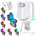 Luce Bagno Led Per Water Gabinetto Wc Rgb Universale Con Sensore Crepuscolare - Foto miniatura 1