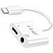 Adattatore Di Ricarica Usb-c Power Delivery E Audio Jack 3,5mm, Bianco - Foto miniatura 3