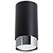 Lampada A Soffitto Nero 12,5 Nero /cromo Sl. 1408 - Moderno Lampada Da Soffitto Nero /cromato 12.5x6x6 Cm - Foto miniatura 1