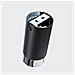 Lampada A Soffitto Nero 12,5 Nero /cromo Sl. 1408 - Moderno Lampada Da Soffitto Nero /cromato 12.5x6x6 Cm - Foto miniatura 7