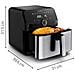 Friggitrice ad Aria Easy Fry Mega EZ855D20 Capacità 7.5 Litri 2020 Watt Colore Nero / Inox - Foto miniatura 3