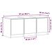 Mobile Porta TV con LED Rovere Marrone 97x34x40 cm Truciolato - Foto miniatura 7