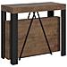 Consolle allungabile 90x40/196 cm Tarax Small noce telaio antracite - Foto miniatura 1