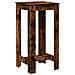 Tavolo Da Bar Rovere Fumo 51x50x103,5 Cm In Legno Multistrato - Foto miniatura 2