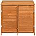 Capanno Da Giardino Marrone 102x52x112 Cm Legno Massello Abete - Foto miniatura 2