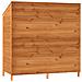 Capanno Da Giardino Marrone 102x52x112 Cm Legno Massello Abete - Foto miniatura 5