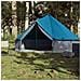 Tenda Familiare Tipi per 6 Persone Blu Impermeabile - Foto miniatura 3