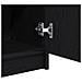 Mobile da bagno Rovere nero 32x34x90 cm in legno ingegnerizzato - Foto miniatura 7
