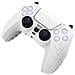 Custodia Protettiva In Silicone Per Controller Ps5 - Design Gatto Bianco, Antigraffio E Antiurto White - Foto miniatura 2