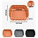 Padella Per Friggitrice Ad Aria Quadrata In Silicone Da 5l, Compatibile Con Xiaomi Maf01, Antiaderente E Facile Da Pulire Grey - Foto miniatura 6