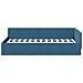 Cornice del letto ad angolo Altro con testiera Blu 80 x 200 cm - Foto miniatura 5