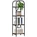Libreria Rovere fumo 40 x 30 x 146 cm Legno multistrato - Foto miniatura 3
