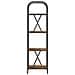 Libreria Rovere fumo 40 x 30 x 146 cm Legno multistrato - Foto miniatura 5