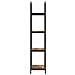 Libreria Rovere fumo 40 x 30 x 146 cm Legno multistrato - Foto miniatura 6