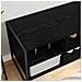 Mobile per scarpe Rovere Nero 60 x 35 x 44 cm Legno multistrato - Foto miniatura 4