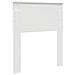 Testiera con testiera Bianco 75 cm Legno multistrato - Foto miniatura 6