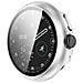 Custodia Protettiva Compatibile Con Google Pixel Watch 4 41mm - Pc + Vetro Temperato Silver - Foto miniatura 2