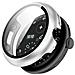 Custodia Protettiva Compatibile Con Google Pixel Watch 4 41mm - Pc + Vetro Temperato Silver - Foto miniatura 6