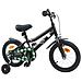 Bicicletta per Bambini 12 Pollici per bambini di 2-4 anni Nero - Foto miniatura 2