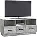 Mobile TV con cassetto Grigio Cemento 102 x 34,5 x 47 cm - Foto miniatura 2