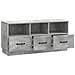 Mobile TV con cassetto Grigio Cemento 102 x 34,5 x 47 cm - Foto miniatura 3