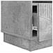 Mobile TV con cassetto Grigio Cemento 102 x 34,5 x 47 cm - Foto miniatura 7