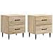 Armadio da Notte 2 pcs Rovere Sonoma 43 x 34,5 x 47,5 cm - Foto miniatura 1