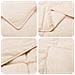 Piumone Completo Annuale Beige 200 x 240 cm 100% Kapok Naturale - Foto miniatura 6