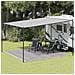 Tappeto da Tenda Antracite e Bianco 400x400 cm HDPE - Foto miniatura 2